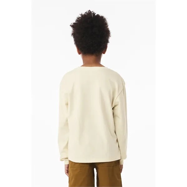 BELLA+CANVAS Youth 6-Ounce Heavyweight Long Sleeve Tee... from ASI 84863 SanMar