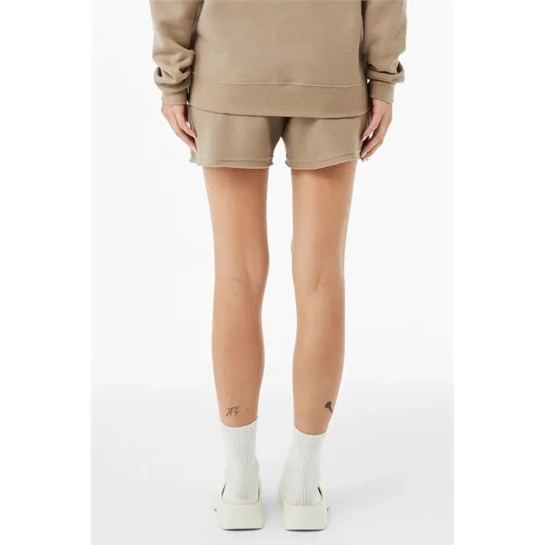 BELLA+CANVAS Women's Cutoff Sweatshort... from ASI 84863 SanMar