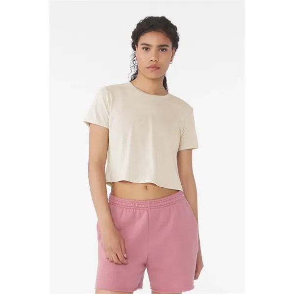 BELLA+CANVAS Women's Flowy Cropped Tee... from ASI 84863 SanMar
