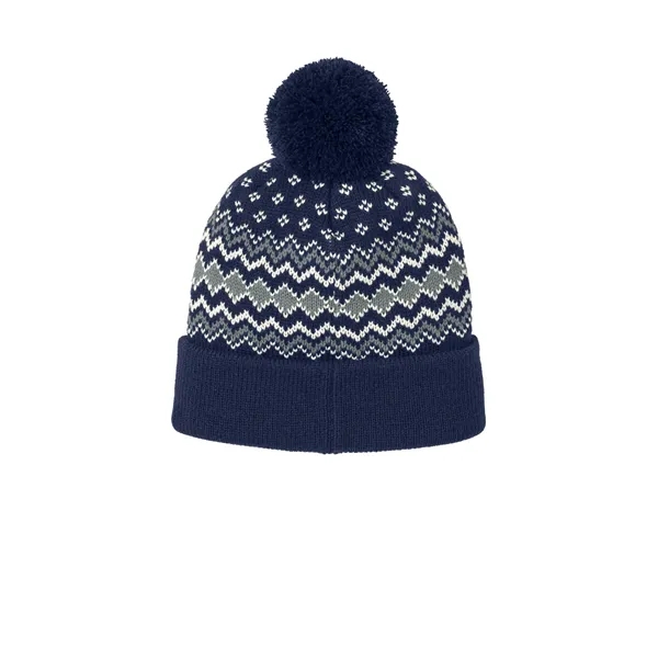 Port Authority Alpine Pom Beanie... from ASI 84863 SanMar