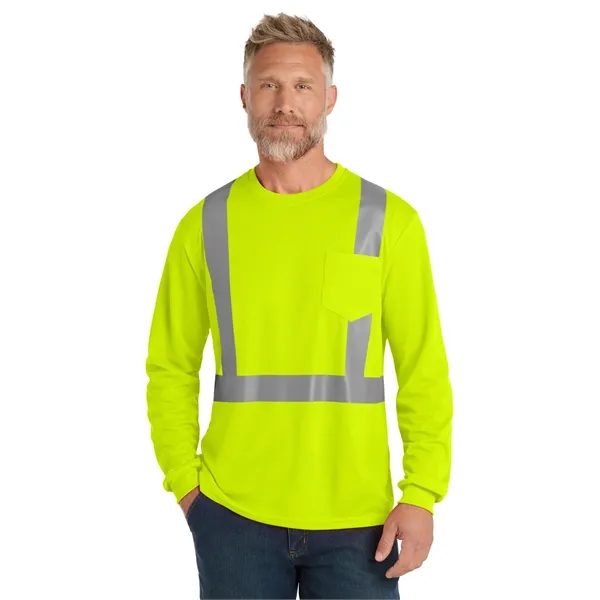 CornerStone ANSI 107 Class 2 Mesh Long Sleeve Tee.... from ASI 84863 SanMar
