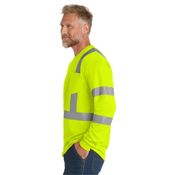 CornerStone ANSI 107 Class 3 Mesh Long Sleeve Tee.... from ASI 84863 SanMar