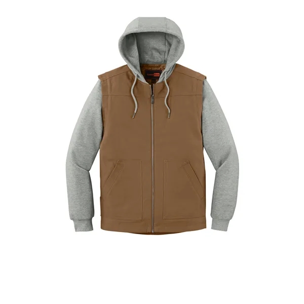CornerStone Duck Fleece Full-Zip Hooded Jacket... from ASI 84863 SanMar