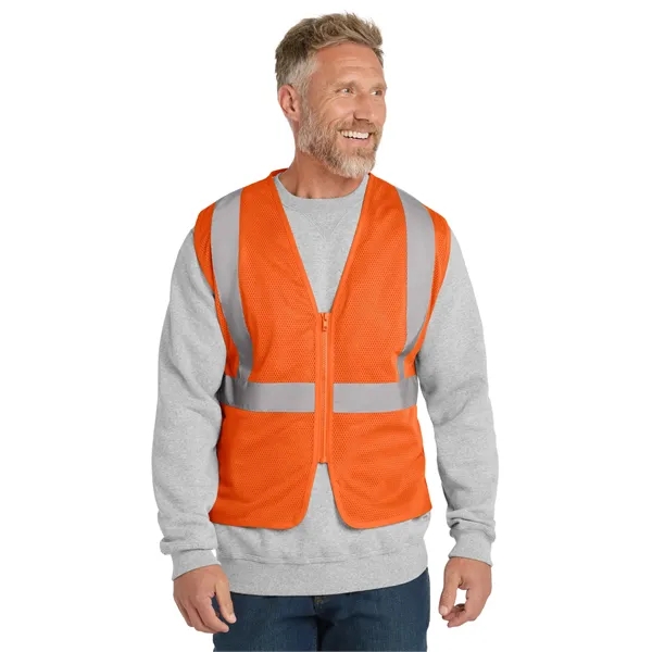 CornerStone ANSI 107 Class 2 Economy Mesh Zippered Vest.... from ASI 84863 SanMar