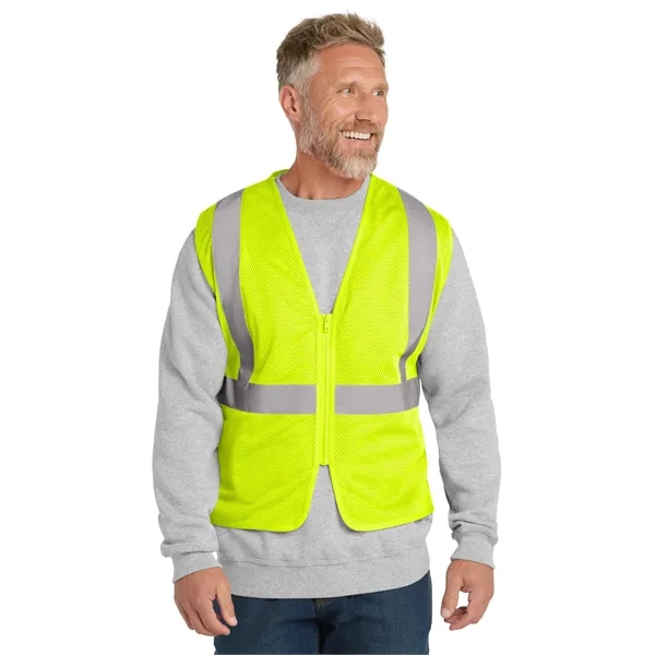 CornerStone ANSI 107 Class 2 Economy Mesh Zippered Vest.... from ASI 84863 SanMar