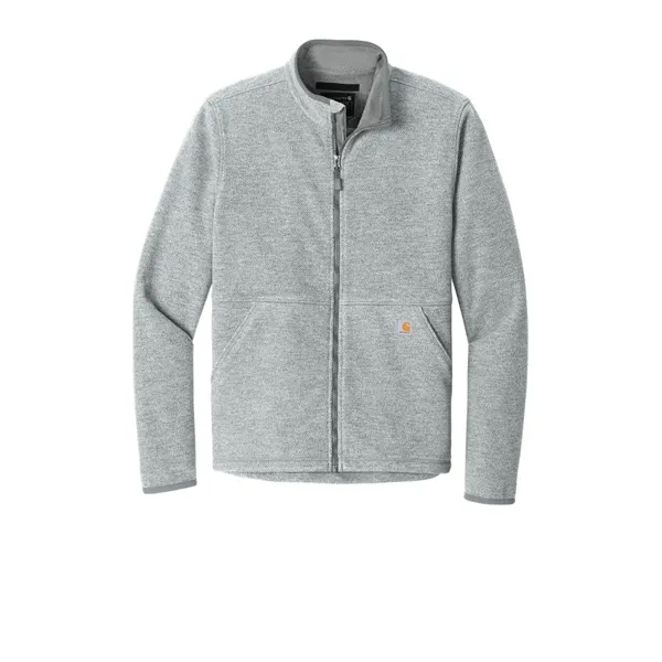 Carhartt Textured Full-Zip Fleece Jacket... from ASI 84863 SanMar