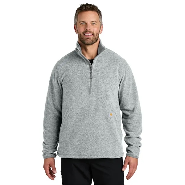 Carhartt Textured 1/2-Zip Fleece Jacket... from ASI 84863 SanMar