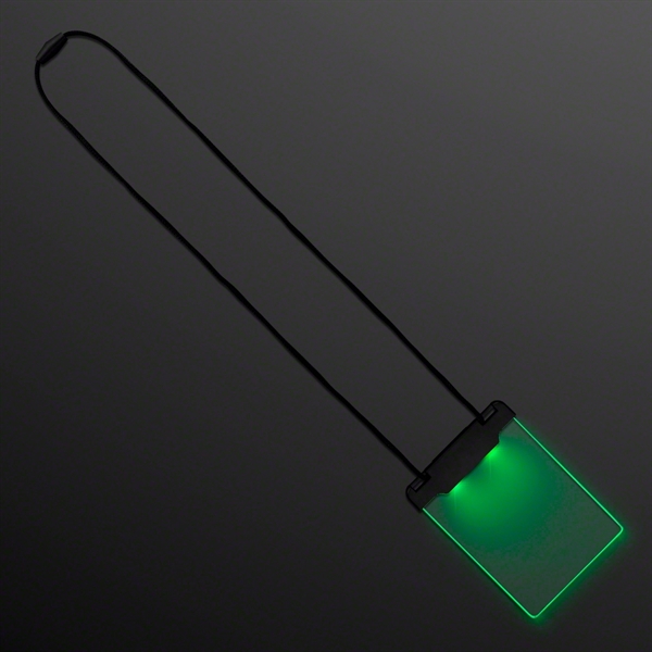 Space Glow Light Badge Necklace; Blank and Imprinted pricing... from ASI 34194 ALightPromos