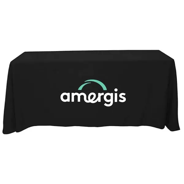 Draped 6' table throw made of 100% polyester; fits 6' x... from ASI 31260 AdCapitol