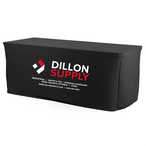 100% polyester fitted table cover; fits 6' x 30" table.... from ASI 31260 AdCapitol