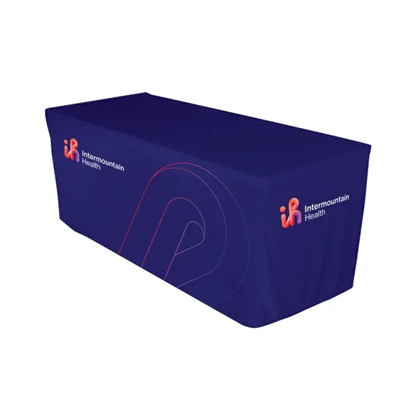 100% polyester fitted table cover; fits 6' x 30" table.... from ASI 31260 AdCapitol