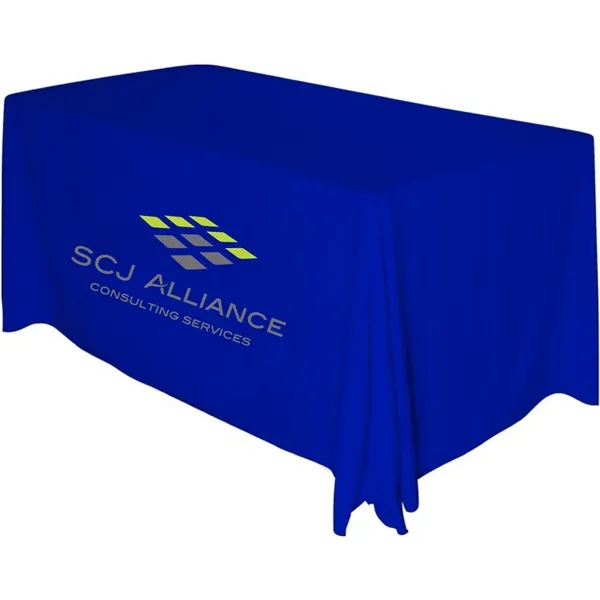 Draped 4' table throw made of 100% polyester; fits 4' x... from ASI 31260 AdCapitol