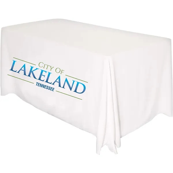 Draped 4' table throw made of 100% polyester; fits 4' x... from ASI 31260 AdCapitol