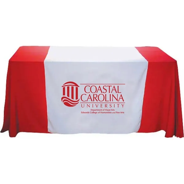 72" table runner that's made of 100% polyester with square corners;... from ASI 31260 AdCapitol