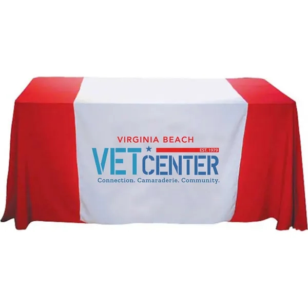 72" table runner that's made of 100% polyester with square corners;... from ASI 31260 AdCapitol