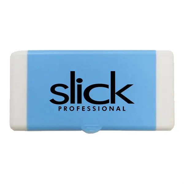 Lens cleaning cloth in plastic carry case with snap closure.... from ASI 52710 Lincoln Line