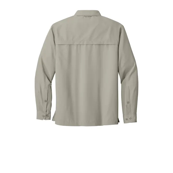 Eddie Bauer - Long Sleeve Performance Fishing Shirt.... from ASI 84863 SanMar