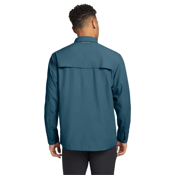 Eddie Bauer - Long Sleeve Performance Fishing Shirt.... from ASI 84863 SanMar