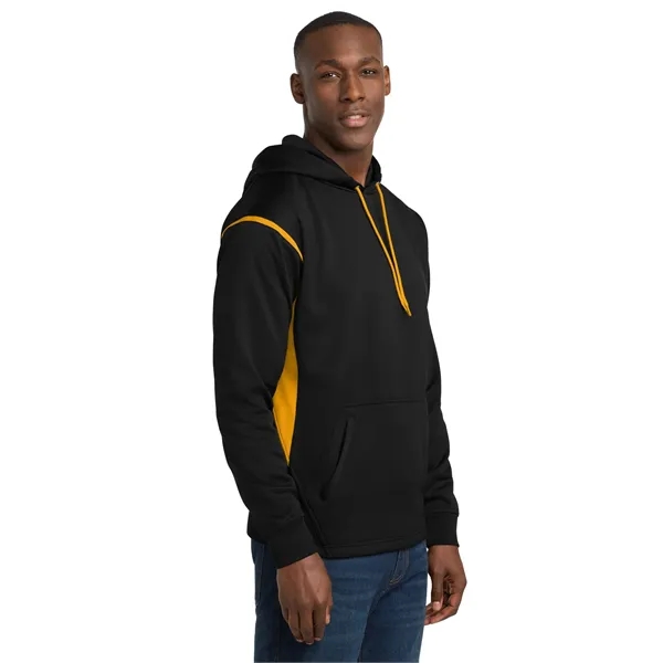 Sport-Tek Tech Fleece Colorblock Hooded Sweatshirt.... from ASI 84863 SanMar