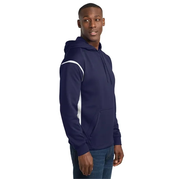 Sport-Tek Tech Fleece Colorblock Hooded Sweatshirt.... from ASI 84863 SanMar