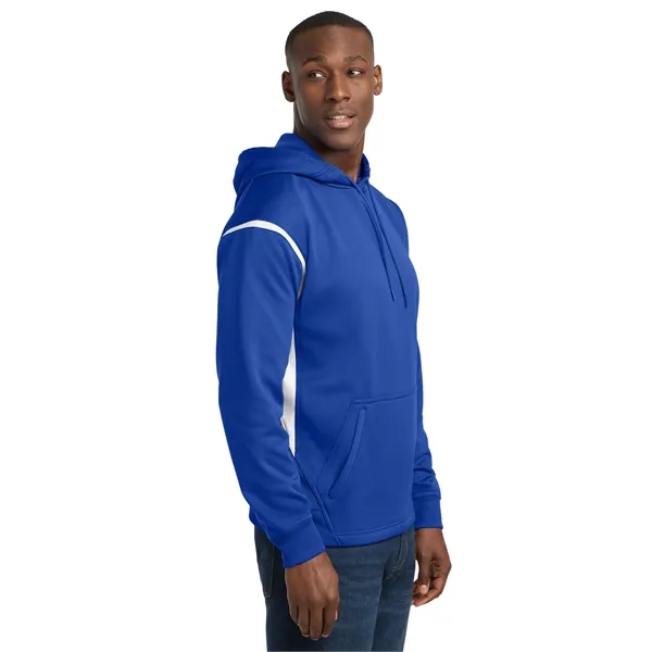 Sport-Tek Tech Fleece Colorblock Hooded Sweatshirt.... from ASI 84863 SanMar