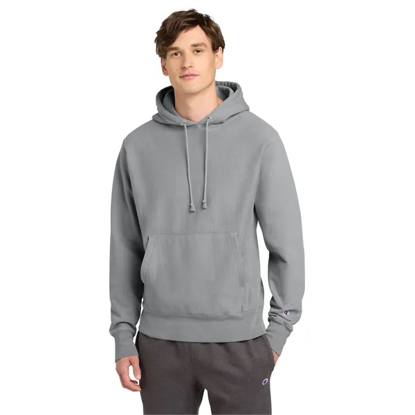 Champion Reverse Weave Garment-Dyed Hooded Sweatshirt.... from ASI 84863 SanMar