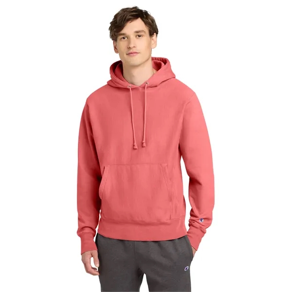 Champion Reverse Weave Garment-Dyed Hooded Sweatshirt.... from ASI 84863 SanMar