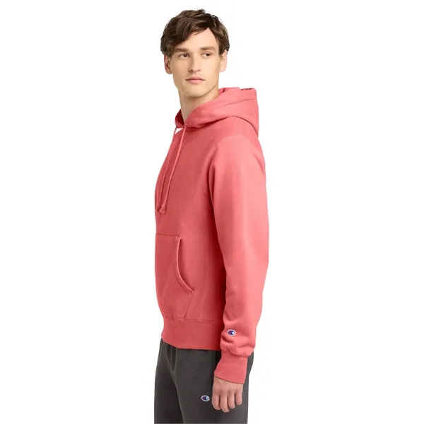 Champion Reverse Weave Garment-Dyed Hooded Sweatshirt.... from ASI 84863 SanMar