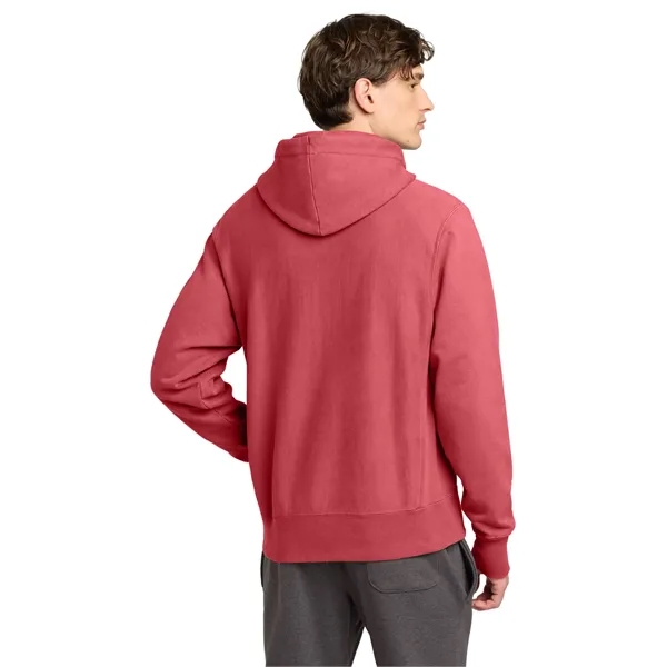 Champion Reverse Weave Garment-Dyed Hooded Sweatshirt.... from ASI 84863 SanMar