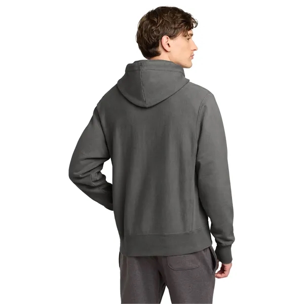 Champion Reverse Weave Garment-Dyed Hooded Sweatshirt.... from ASI 84863 SanMar