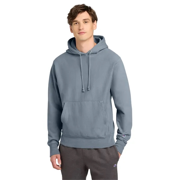 Champion Reverse Weave Garment-Dyed Hooded Sweatshirt.... from ASI 84863 SanMar