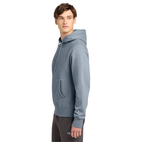 Champion Reverse Weave Garment-Dyed Hooded Sweatshirt.... from ASI 84863 SanMar