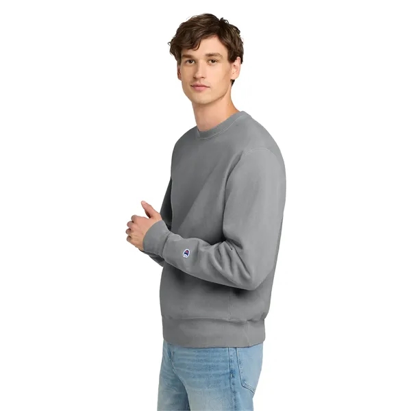 Champion Reverse Weave Garment-Dyed Crewneck Sweatshirt.... from ASI 84863 SanMar