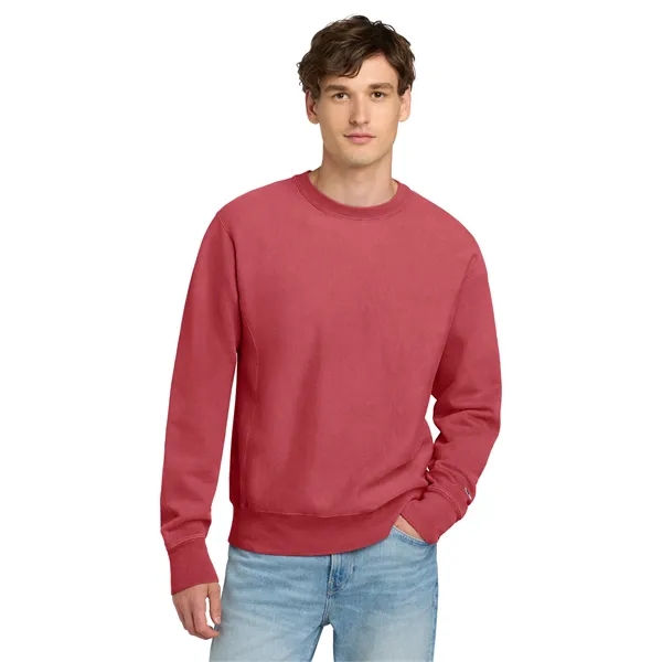 Champion Reverse Weave Garment-Dyed Crewneck Sweatshirt.... from ASI 84863 SanMar