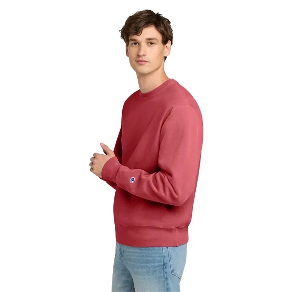 Champion Reverse Weave Garment-Dyed Crewneck Sweatshirt.... from ASI 84863 SanMar