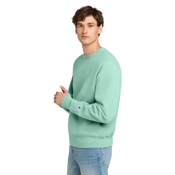 Champion Reverse Weave Garment-Dyed Crewneck Sweatshirt.... from ASI 84863 SanMar