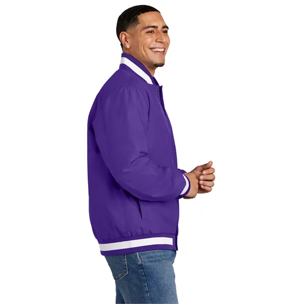 Sport-Tek Insulated Varsity Jacket... from ASI 84863 SanMar
