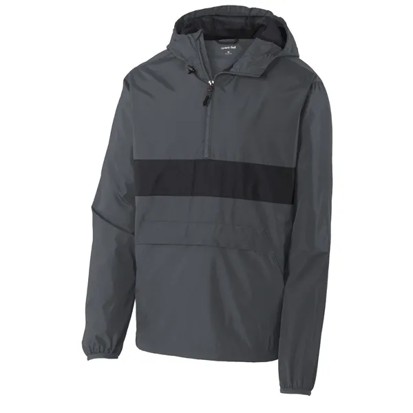 Sport-Tek Zipped Pocket Anorak.... from ASI 84863 SanMar