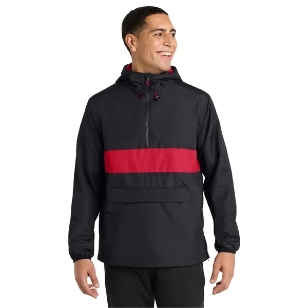 Sport-Tek Zipped Pocket Anorak.... from ASI 84863 SanMar