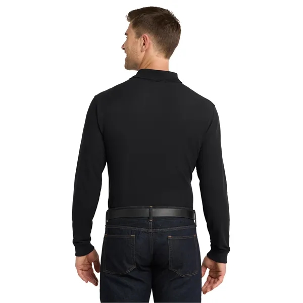 Port Authority Long Sleeve Core Classic Pique Polo.... from ASI 84863 SanMar