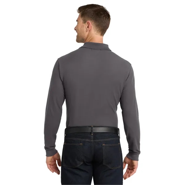 Port Authority Long Sleeve Core Classic Pique Polo.... from ASI 84863 SanMar