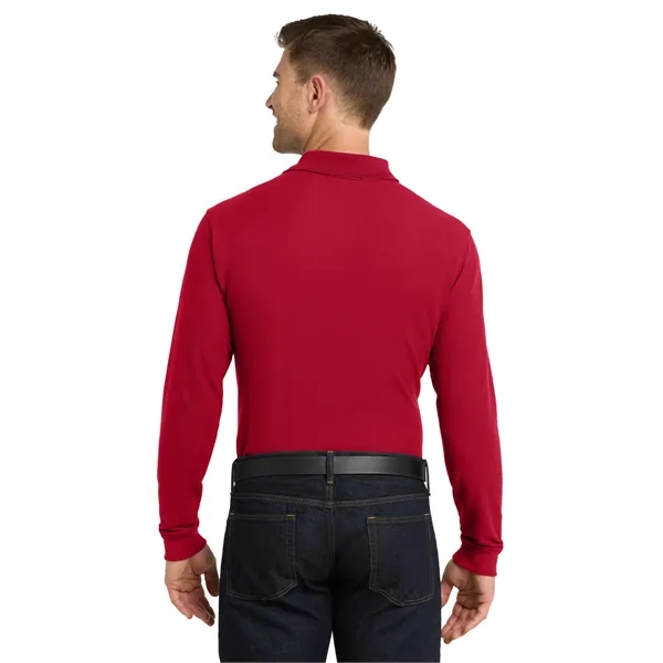 Port Authority Long Sleeve Core Classic Pique Polo.... from ASI 84863 SanMar