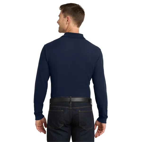 Port Authority Long Sleeve Core Classic Pique Polo.... from ASI 84863 SanMar