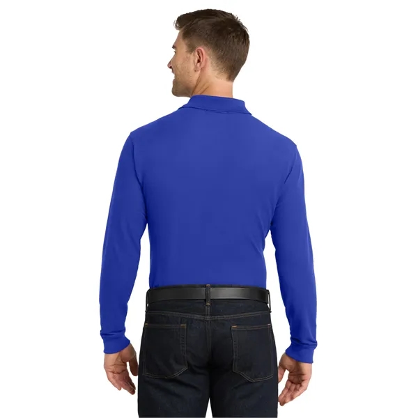 Port Authority Long Sleeve Core Classic Pique Polo.... from ASI 84863 SanMar