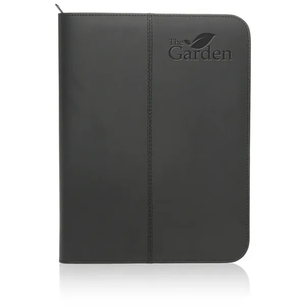 Zippered Black Leather Portfolios.... from ASI 39552 BEL Promo