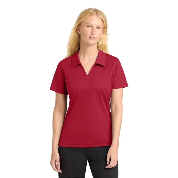 Sport-Tek Ladies Dri-Mesh V-Neck Polo.... from ASI 84863 SanMar