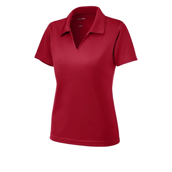 Sport-Tek Ladies Dri-Mesh V-Neck Polo.... from ASI 84863 SanMar