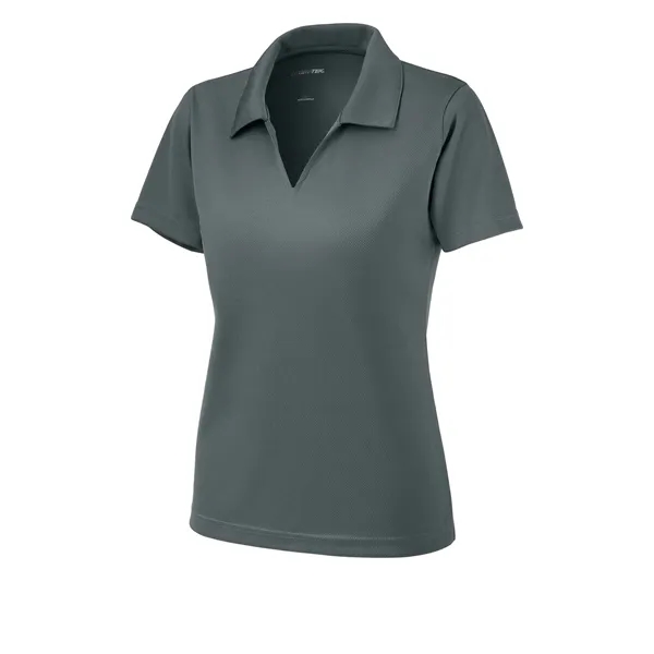 Sport-Tek Ladies Dri-Mesh V-Neck Polo.... from ASI 84863 SanMar