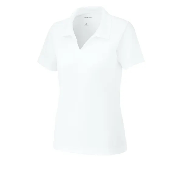 Sport-Tek Ladies Dri-Mesh V-Neck Polo.... from ASI 84863 SanMar