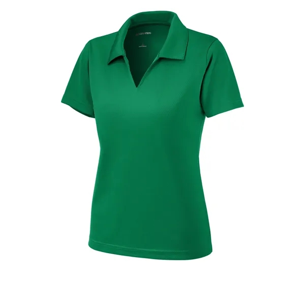 Sport-Tek Ladies Dri-Mesh V-Neck Polo.... from ASI 84863 SanMar